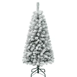 Sale National Tree Company 4.5 ft. Acacia Flocked Tree