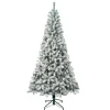 Sale National Tree Company 7.5 ft. Acacia Flocked Tree
