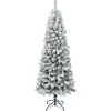 Discount National Tree Company 6 ft. Acacia Medium Flocked Tree