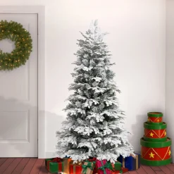 Clearance National Tree Company 6 ft. Acacius Snowy Tree