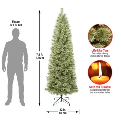National Tree Company 7.5 ft. Arcadia Pine Cashmere Slim Tree