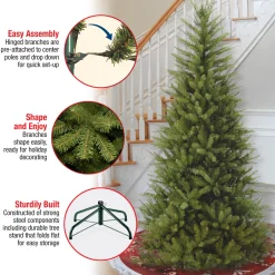 Clearance National Tree Company 6.5 ft. Dunhill Fir Slim Tree