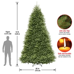 Discount National Tree Company 14 ft. Dunhill Fir Tree
