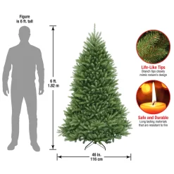 New National Tree Company 6 ft. Dunhill Fir Tree
