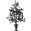 Hot National Tree Company 4 ft. Halloween Black Oak Tree in a Black Urn Base