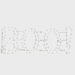 Outlet National Tree Company 5 ft. Halloween BOO Sign Lighted Sign Decoration with LED Lights