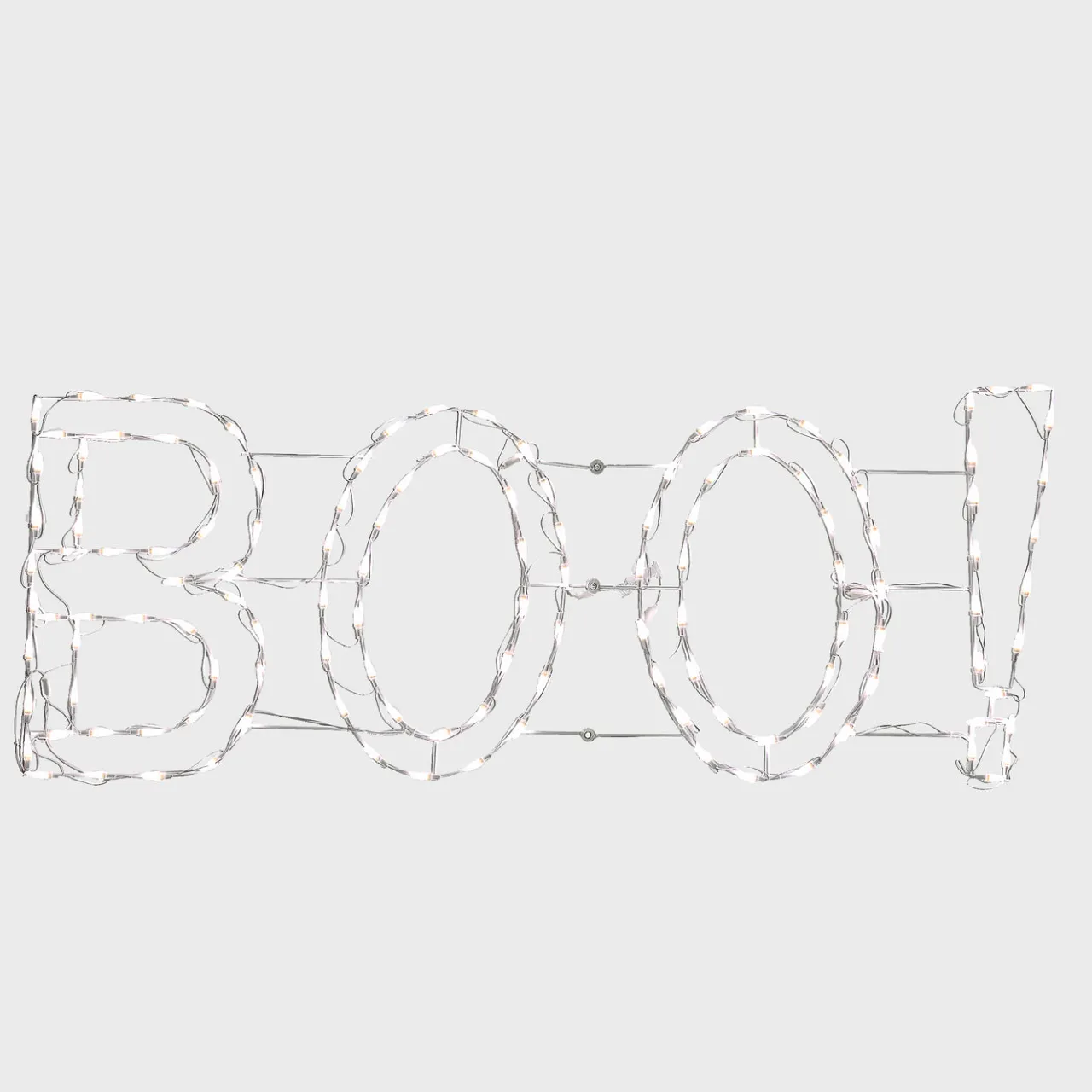 Outlet National Tree Company 5 ft. Halloween BOO Sign Lighted Sign Decoration with LED Lights