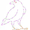 New National Tree Company 2 ft. Halloween Raven Lighted Sign Decoration with LED Lights