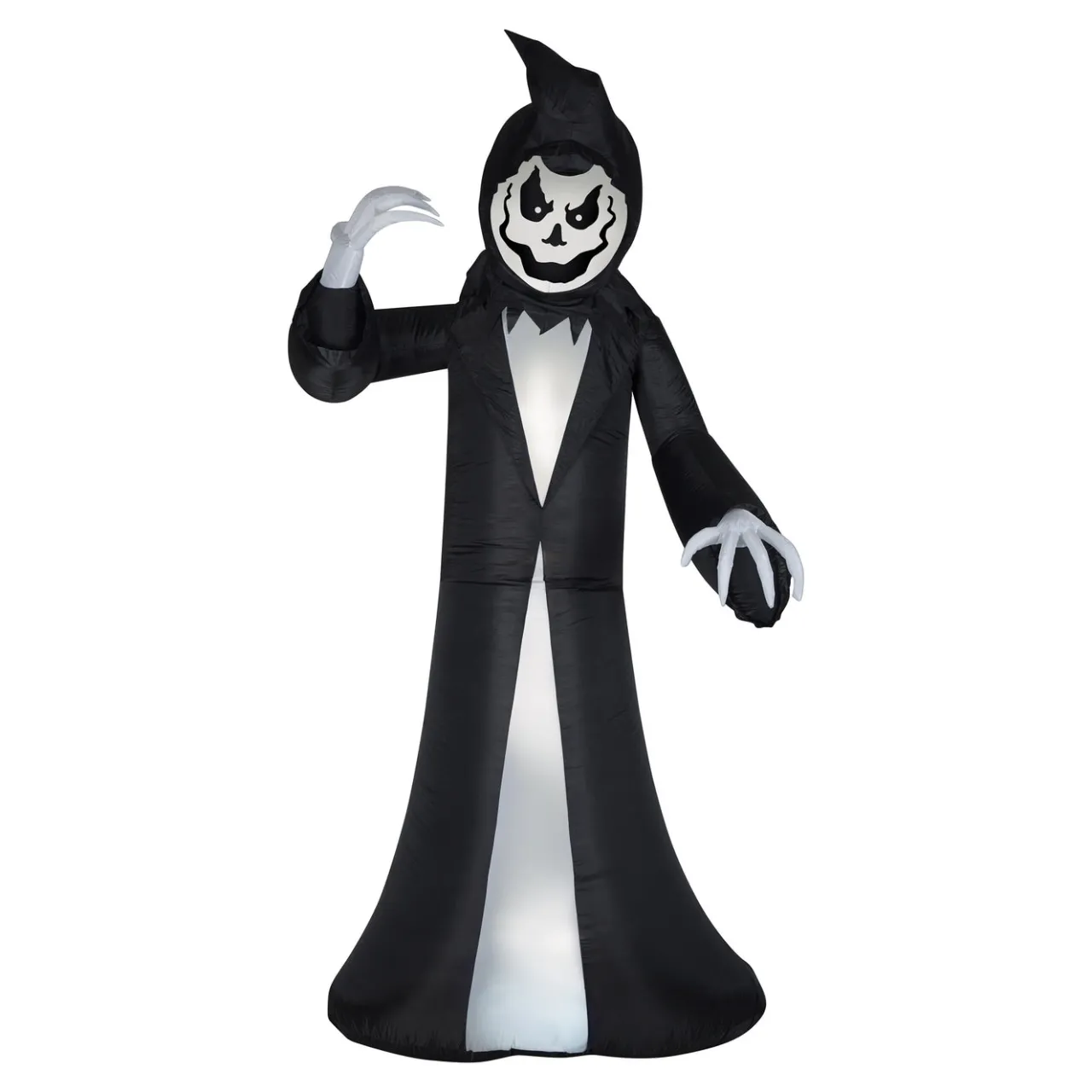 Hot National Tree Company 9.5 ft. Halloween Turning Head Reaper Inflatable and Animated Decoration