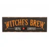 Outlet National Tree Company 2 ft. Halloween Witches Brew Drink Company Hanging Wall Decoration