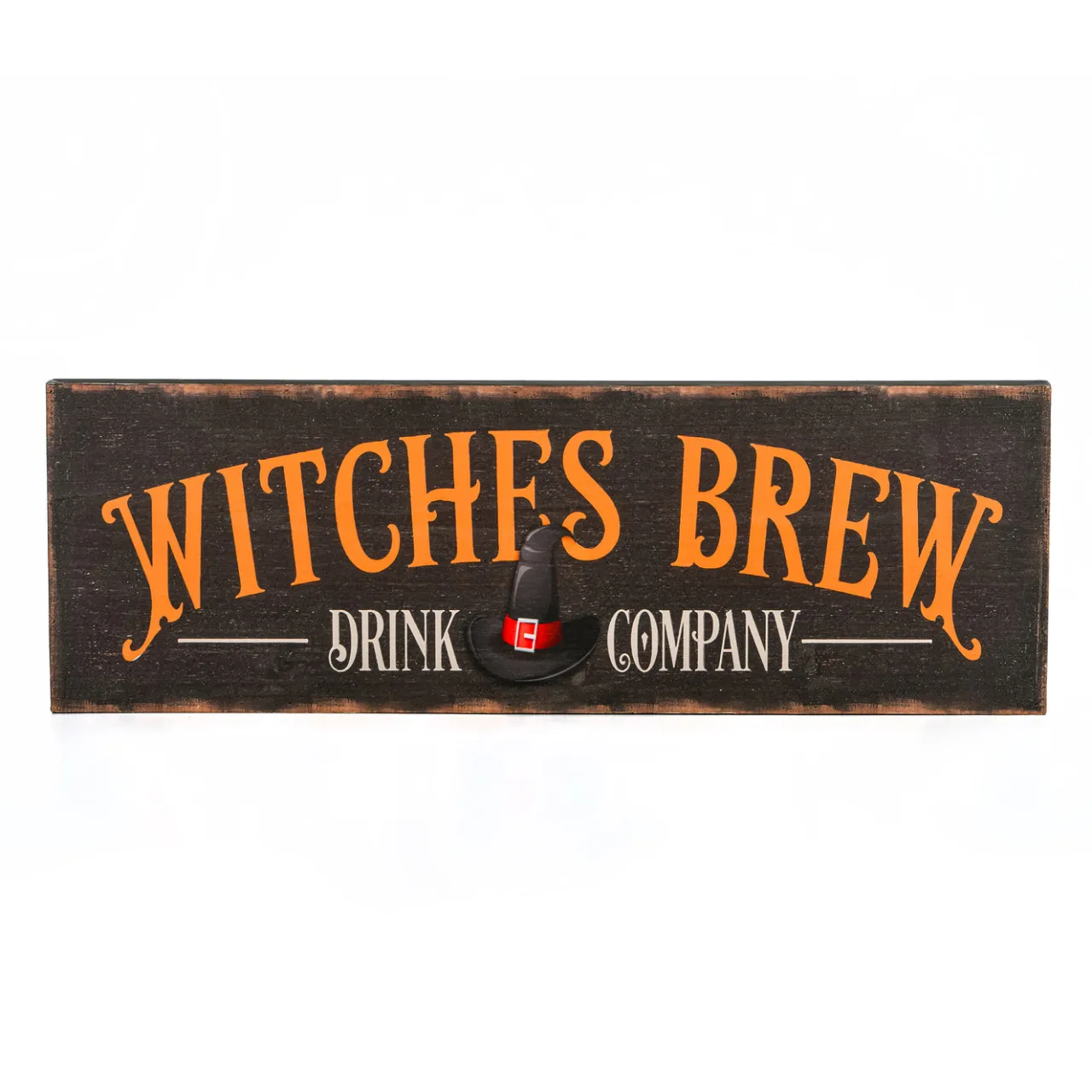 Outlet National Tree Company 2 ft. Halloween Witches Brew Drink Company Hanging Wall Decoration