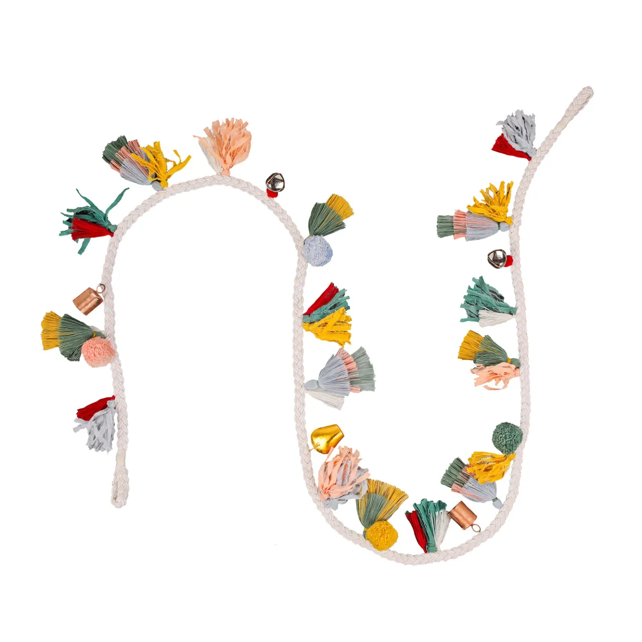 Hot National Tree Company 6 ft. HGTV Home Collection Multicolor Boho Garland