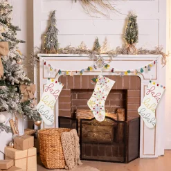 Hot National Tree Company 6 ft. HGTV Home Collection Multicolor Boho Garland