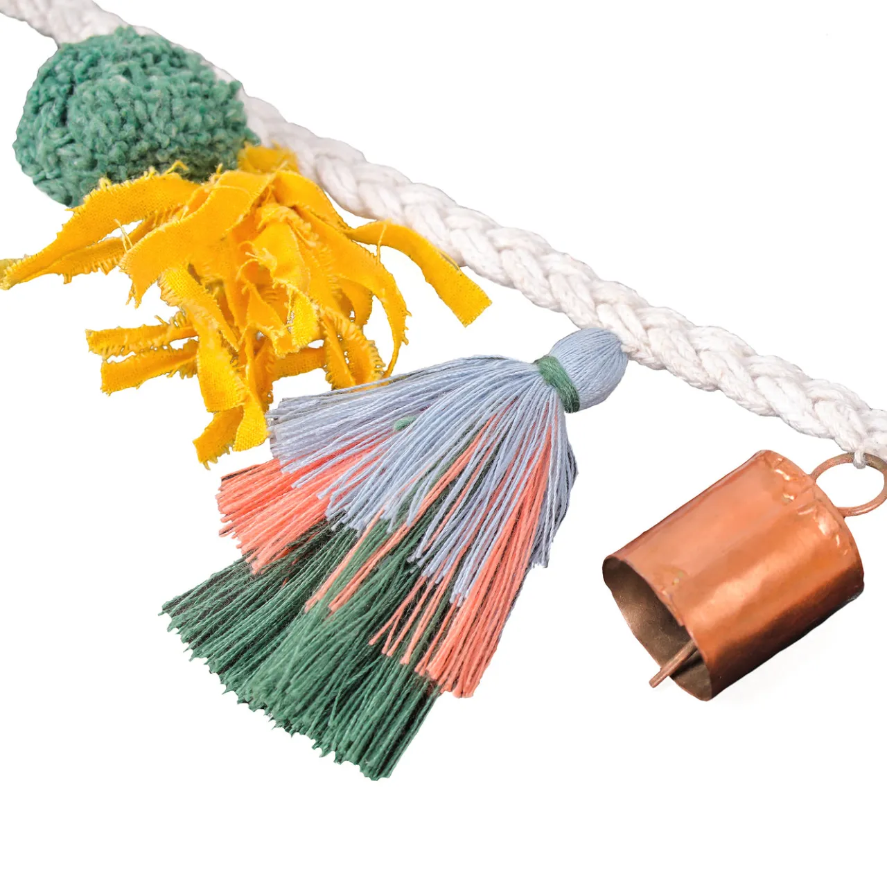 Hot National Tree Company 6 ft. HGTV Home Collection Multicolor Boho Garland