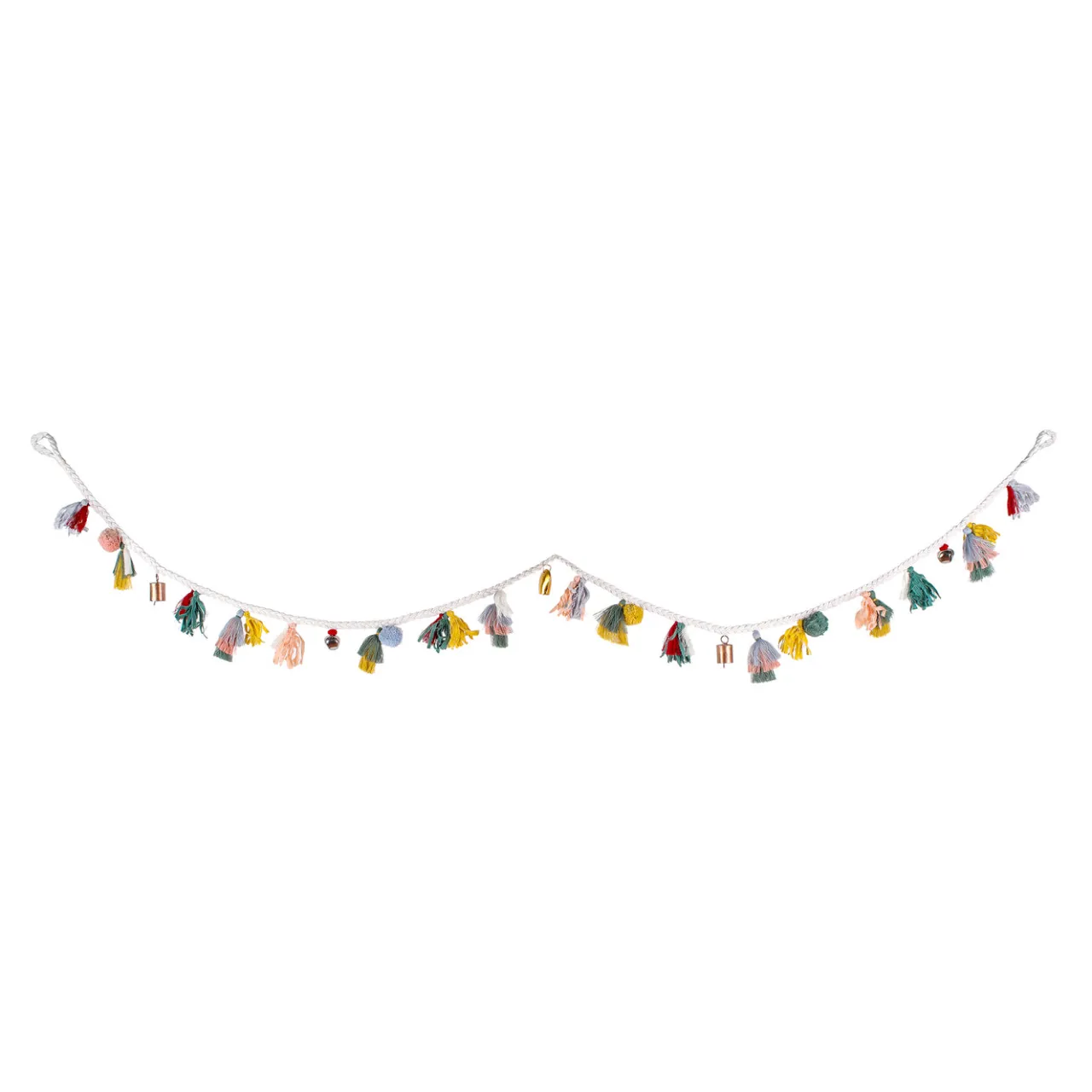 Hot National Tree Company 6 ft. HGTV Home Collection Multicolor Boho Garland