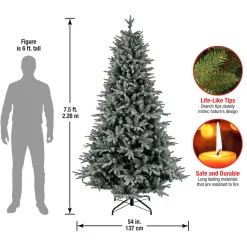 Discount National Tree Company 7.5 ft. Holliston Tree