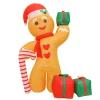 Outlet National Tree Company 8 ft. Inflatable Blow Up Gingerman