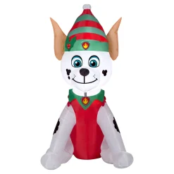 National Tree Company 3.5 ft. Inflatable Elf Paw Patrol Marshall Dalmatian with LED Lights