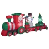 National Tree Company 16 ft. Inflatable Holiday Train with LED Lights