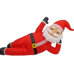 Hot National Tree Company 12 ft. Inflatable Prelit Relaxing Santa