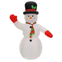 Discount National Tree Company 8 ft. Inflatable Prelit Snowman