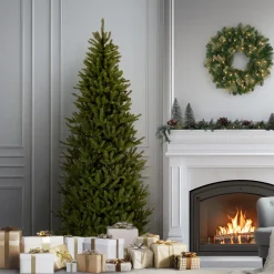 Clearance National Tree Company 7 ft. Natural Fraser Fir Slim Tree