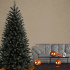 Outlet National Tree Company 6.5 ft. North Valley Spruce Black Tree