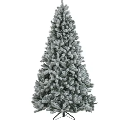 Sale National Tree Company 7.5 ft. North Valley Spruce Tree with Snow Dusted Braches