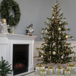 Sale National Tree Company 7.5 ft. Norwegian Spruce Tree