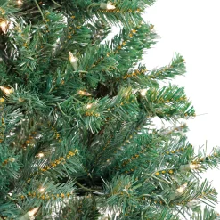 Clearance National Tree Company 6 ft. Pre-Lit Acacia Tree with Clear Lights