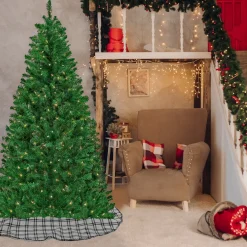 Clearance National Tree Company 6 ft. Pre-Lit Acacia Tree with Clear Lights