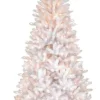 Hot National Tree Company 6.5 ft. Pre-Lit Asbury White Fir Slim Tree