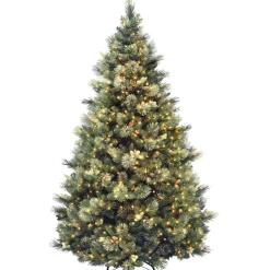 Discount National Tree Company 7.5 ft. Pre-Lit Carolina Pine Tree with 1000 Clear Lights