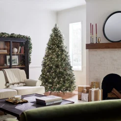 Discount National Tree Company 7.5 ft. Pre-Lit Carolina Pine Tree with 1000 Clear Lights