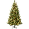 National Tree Company 9 ft. Pre-Lit Charleston Pine Tree with Clear Lights