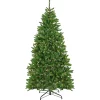 Best National Tree Company 7.5 ft. Pre-Lit Chesterfield Spruce Tree with Clear Lights