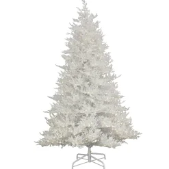 Hot National Tree Company 9 ft. Pre-Lit Christmas by the Sea Coral Tree with Warm White LED Lights