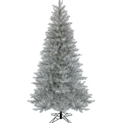 Discount National Tree Company 9 ft. Pre-Lit Christmas Crystal Pine Tree with LED Lights