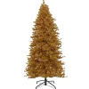 New National Tree Company 10 ft. Pre-Lit Christmas True Gold Tree