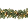 Sale National Tree Company 9 ft. Pre-Lit Copenhagen Spruce Garland with Clear Lights, Plug-In