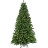 Outlet National Tree Company 7.5 ft. Pre-Lit Crater Spruce Tree with LED Lights