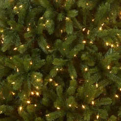 Best National Tree Company 7.5 ft. Pre-Lit Deluxe Downswept Douglas Fir Tree with PowerConnect Dual Color LED Lights