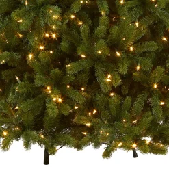 Best National Tree Company 7.5 ft. Pre-Lit Deluxe Downswept Douglas Fir Tree with PowerConnect Dual Color LED Lights
