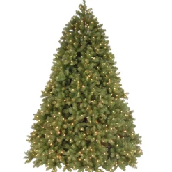 Best National Tree Company 7.5 ft. Pre-Lit Deluxe Downswept Douglas Fir Tree with PowerConnect Dual Color LED Lights