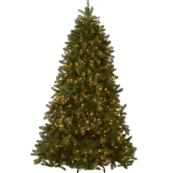 Best National Tree Company 7.5 ft. Pre-Lit Downswept Douglas Fir Tree with 750 Clear Lights & 1867 Branch Tips