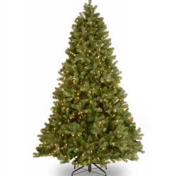 Outlet National Tree Company 6.5 ft. Pre-Lit Downswept Douglas Fir Tree with Dual Color LED Lights