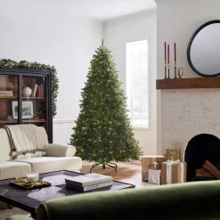 Sale National Tree Company 7.5 ft. Pre-Lit Dunhill Fir Tree with PowerConnect Dual Color LED Lights