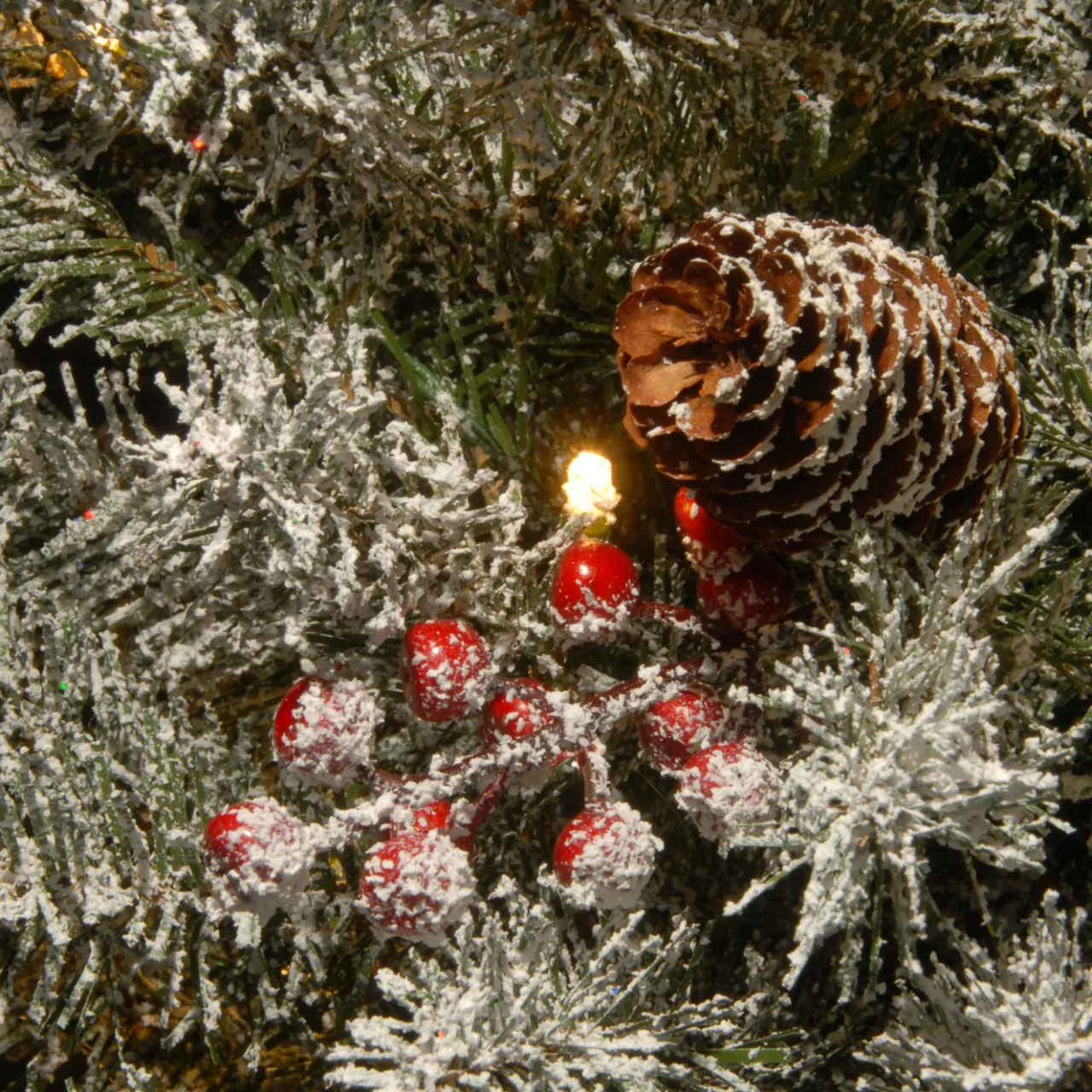 National Tree Company 2 ft. Pre-Lit Dunhill Fir Tree with LED Lights