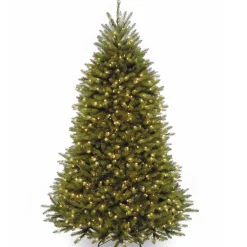 National Tree Company 7.5 ft. Pre-Lit Dunhill Fir Tree with White Lights