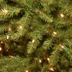 National Tree Company 7.5 ft. Pre-Lit Dunhill Fir Tree with White Lights